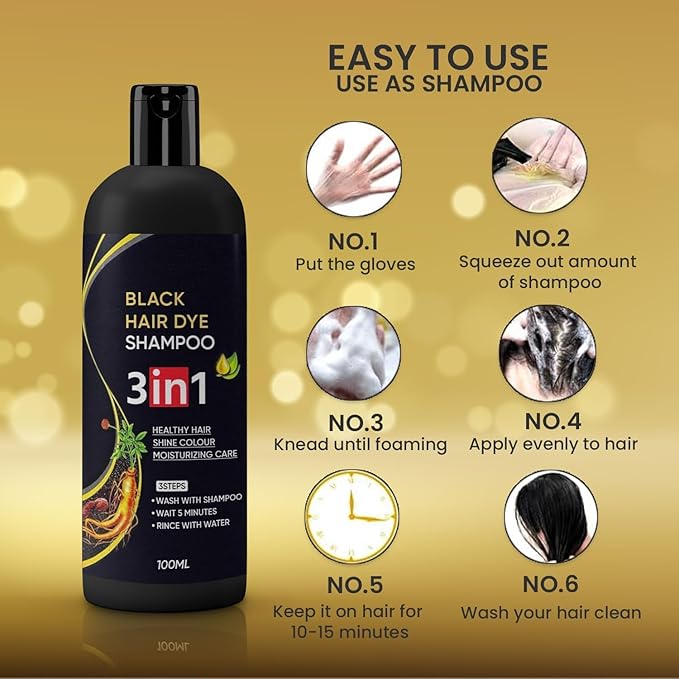 Magic Hair Die Change Shampoo