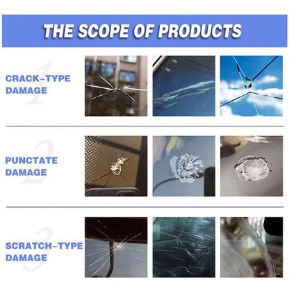 US Imported Glass Crack Fix Kit (Buy 1 Get 1 Free)