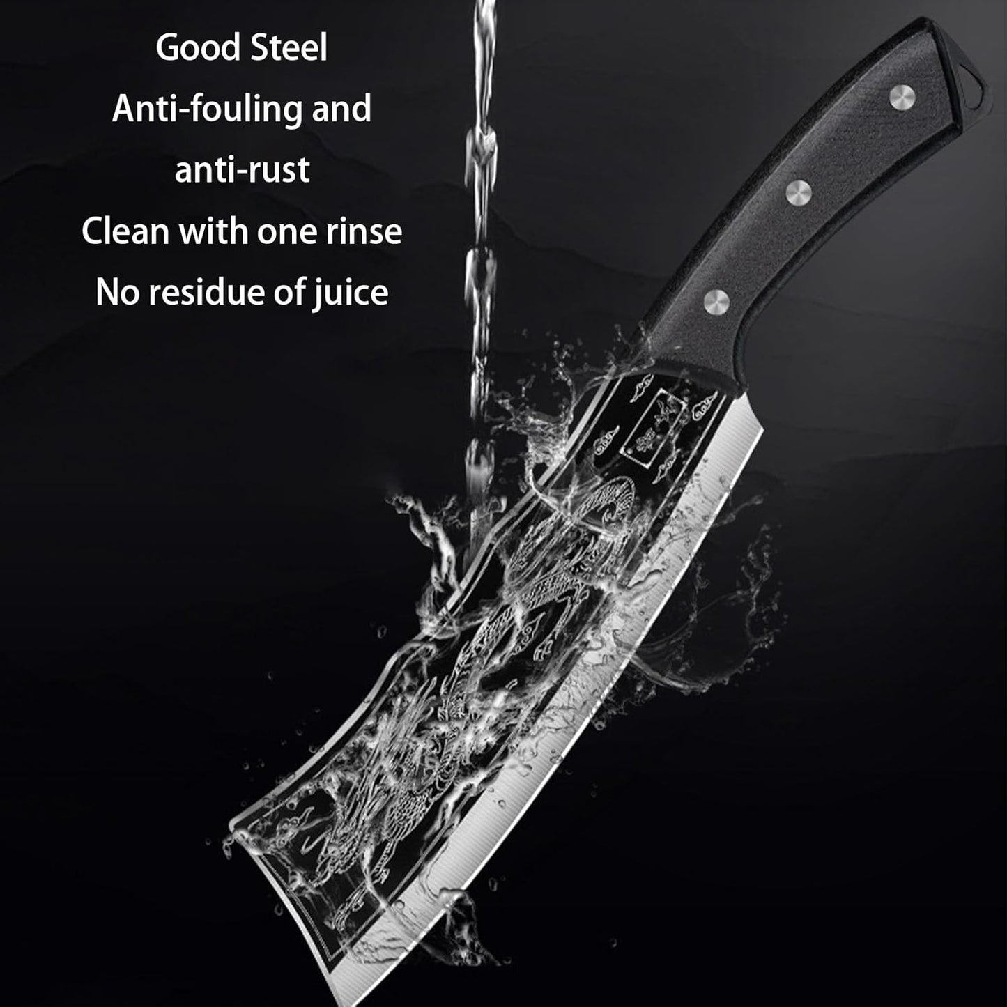 ObsidianSlice™️ Japanese Dragon Slicer Knife