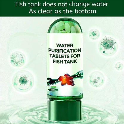Aquarium Purifying Tablets [BUY 1 GET 1 FREE] – Safe for All Types of Fish | 1 tabs per tank