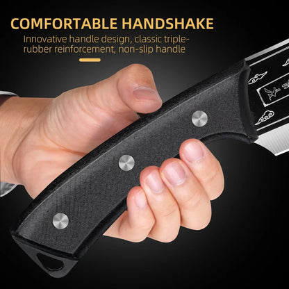 ObsidianSlice™️ Japanese Dragon Slicer Knife