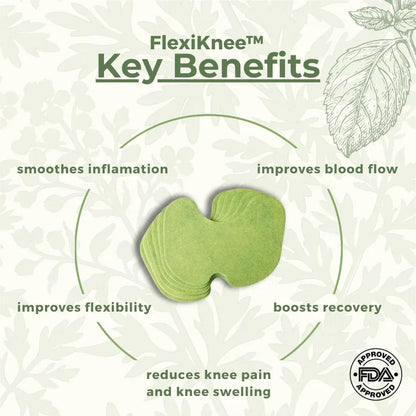 FlexiKnee™ – Herbal Knee Patch for Instant Relief (20 DAYS COURS)