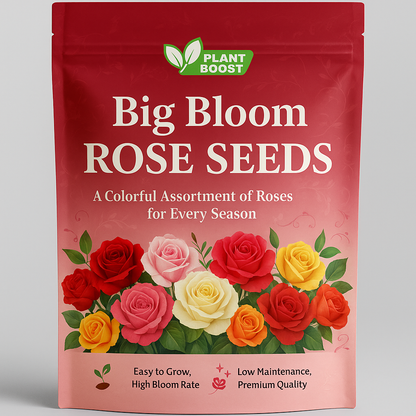 US Imported Elegant Climbing Rose Seeds (Buy 1 Get 1 Free + 1 Plant Booster Syrup)