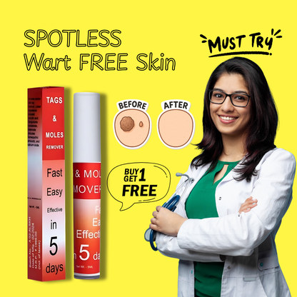 Warts & Tags Remover For Men & Females- (Buy 1 Get 1 FREE🔥🔥)