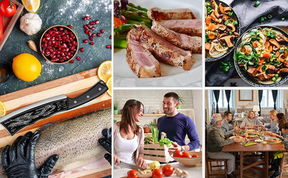 ObsidianSlice™️ Japanese Dragon Slicer Knife