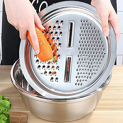 3 in 1 Multifunctional Drain Basket