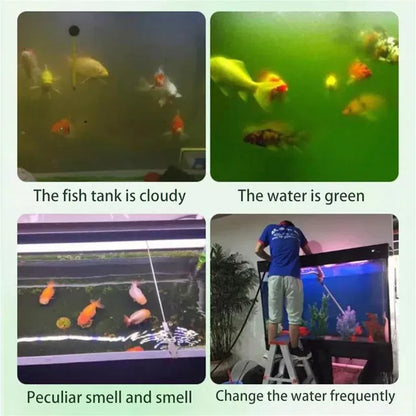 Aquarium Purifying Tablets [BUY 1 GET 1 FREE] – Safe for All Types of Fish | 1 tabs per tank