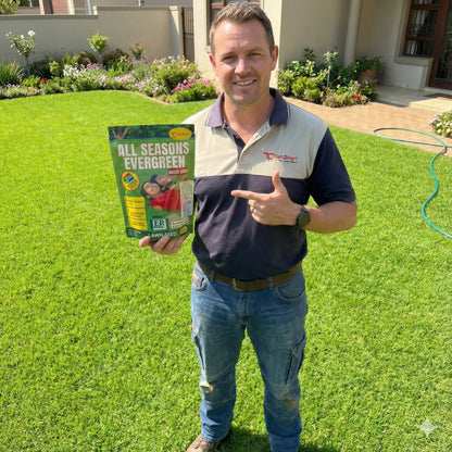 All Seasons Evergreen Grass Seeds | Fast Germination (Buy 1 Get 1 Free)