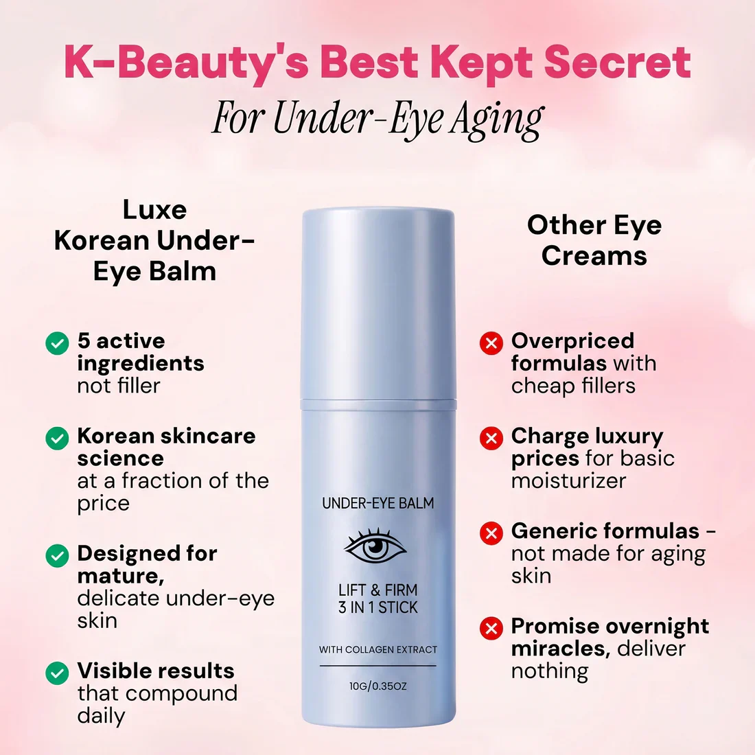 Korean Under Eye Balm | BUY 1 GET 1 FREE
