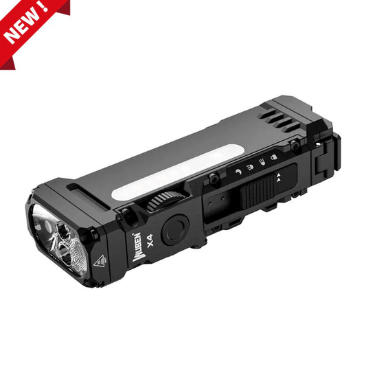 Wuben X4 German 8 in 1 Portable Rechargeable Torch LED Flashlight
