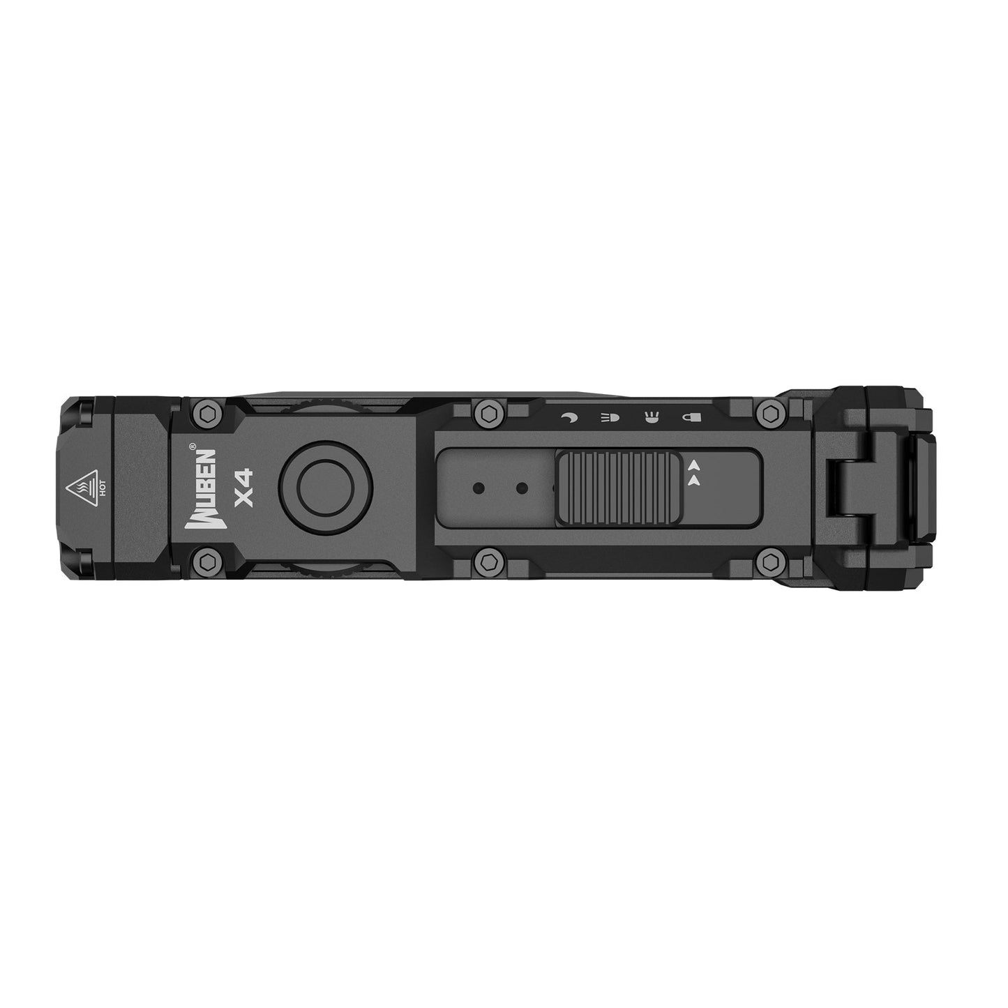 Wuben X4 German 8 in 1 Portable Rechargeable Torch LED Flashlight